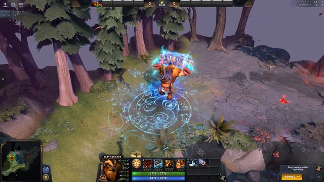 Dota2 [Review] Immortal Earthshaker : Bracers Of The Cavern Luminar