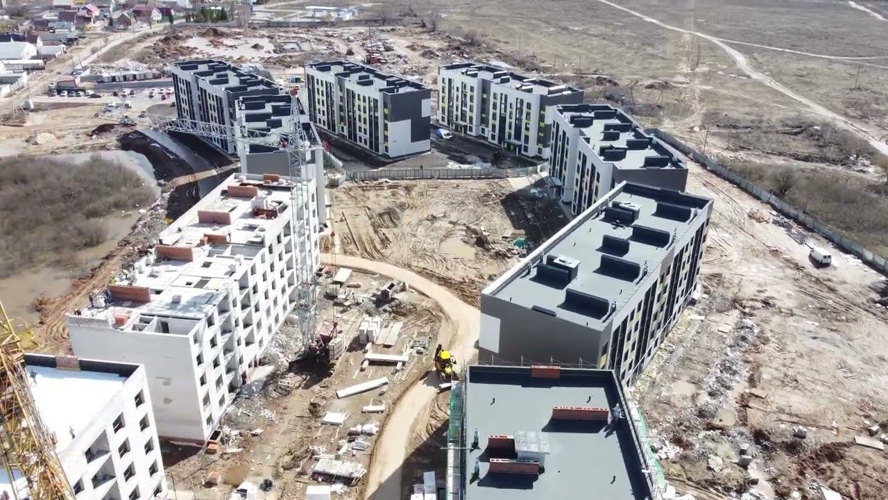 Ход строительства френдли-комплекс "ТураNova" (апрель 2022) смотреть онлайн