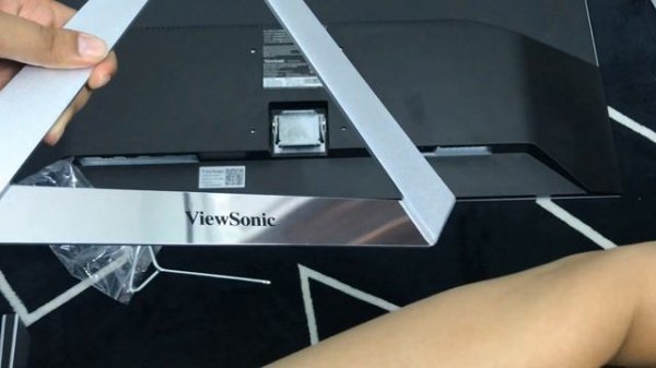 Unboxing monitor VX3276 2K MHD IPS panel with frameless design viewsonic