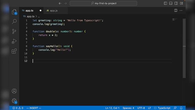 1.4 Learn basic TypeScript syntax смотреть онлайн