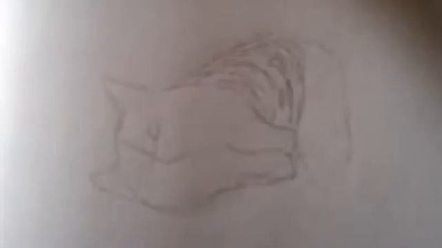Как нарисовать сидячего кота / How to draw sitting cat смотреть онлайн