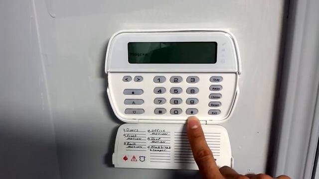 How to set time and date on DSC security system смотреть онлайн