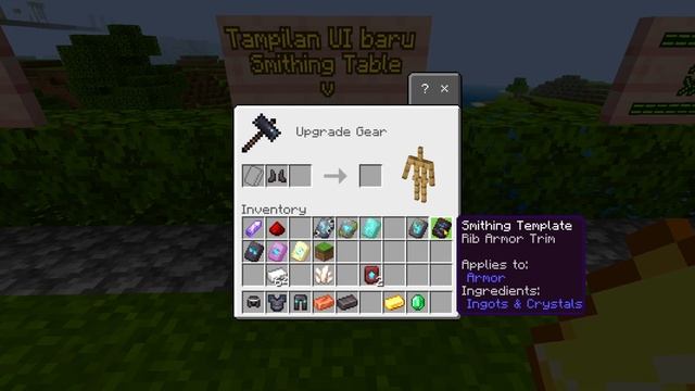 AKHIRNYA UPDATE ARMOR TRIM! Minecraft Beta/Preview 1.19.80.21! смотреть онлайн