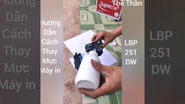 Hướng dẫn cách đổ mực mấy in canon LBP251DW смотреть онлайн