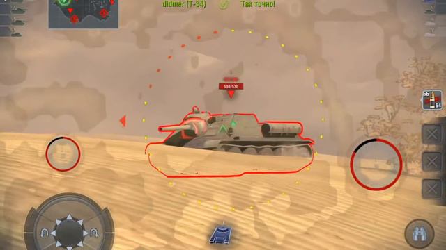 WOT Blitz M4a3e8 Эль Аламейн Первый бой на стоке смотреть онлайн