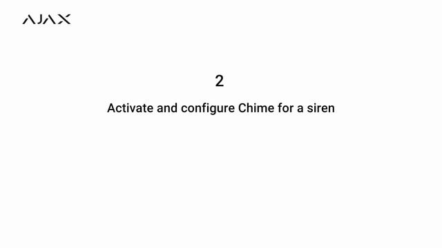 Chime: How to set up notifications about door opening when the system is disarmed смотреть онлайн