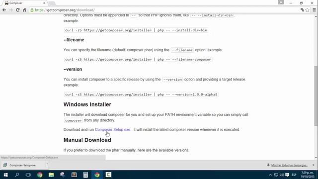 Instalando Composer смотреть онлайн