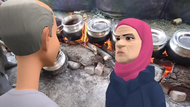 Trosh HASH ti NOSH | PART 39 | Kashmiri Cartoon Drama смотреть онлайн