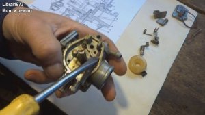 Как работает карбюратор К60В мопеда Карпаты. Настройка карбюратора  К60В