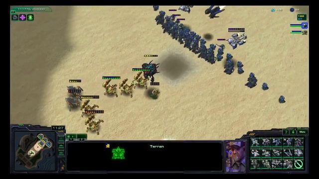 Starcraft 2 Arcade- Desert Strike Gameplay смотреть онлайн