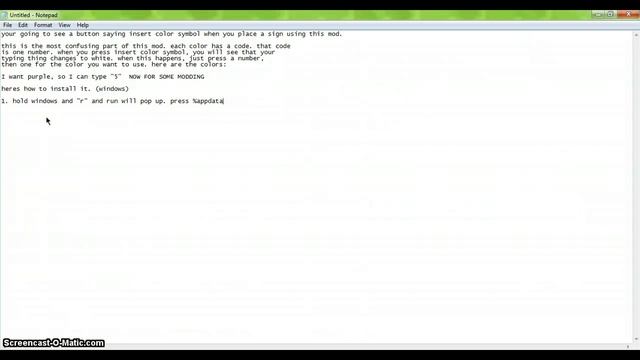 Minecraft sign colors mod. How to install and use смотреть онлайн