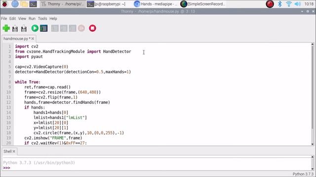 raspberry pi ai virtual mouse opencv | ai virtual mouse opencv | computer vision | opencv смотреть онлайн