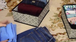 Хранение и переорганизация в шкафу! Наводим идеальный порядок!