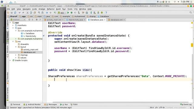 120 Android Studio SharedPreferences смотреть онлайн
