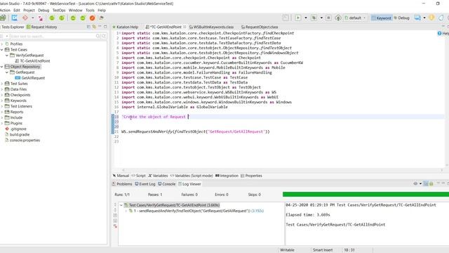 1. Katalon Studio || API Testing || GET Request. смотреть онлайн