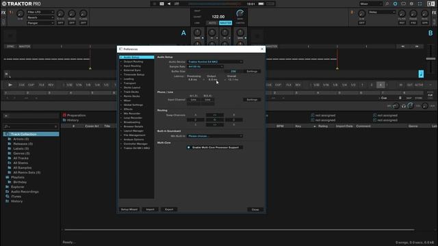 #2 TRAKTOR 3 Основные аудио настройки смотреть онлайн