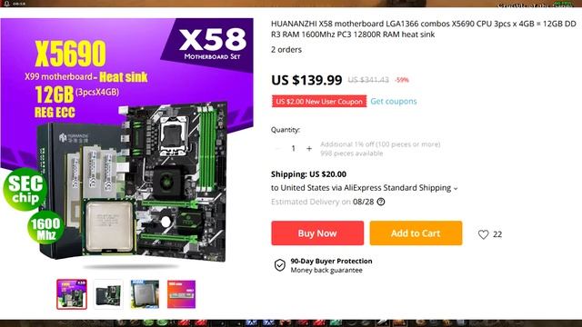 after 6 months how is it holding up (HUANANZHI X58 DELUXE) смотреть онлайн