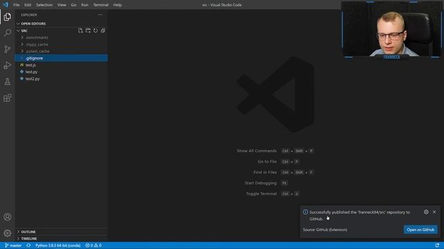 VSCode Tutorial #6 - Git Einbindung смотреть онлайн