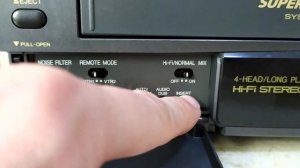 Купил нерабочий видеомагнитофон Panasonic NV-HD100EE