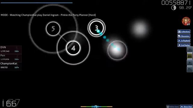 Daniel Ingram - Pinkie the Party Planner [Hard] + DT FC 98.01% 103pp смотреть онлайн
