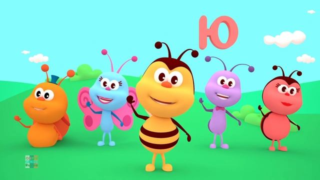 Бабочка летает детей песня и русский потешки от Bichikids