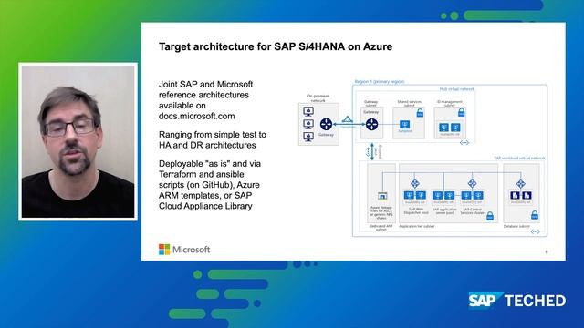 Migrate from SAP ERP on Premise to SAP S/4HANA in Microsoft Azure | SAP TechEd in 2021 смотреть онлайн