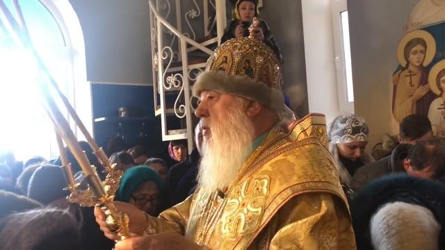 Освящение храма в с.Розовка