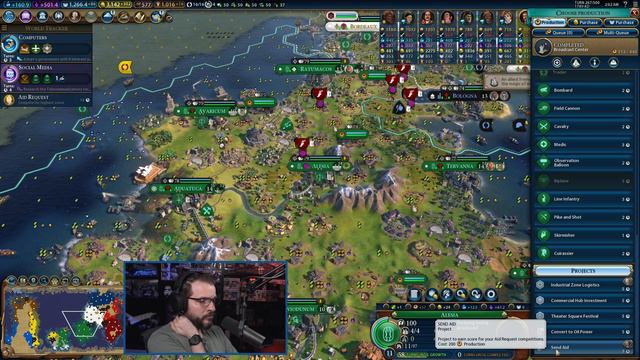 CIVILIZATION 6 - Gaul (Deity) - INDOMITABLE AMBIORIX - Part 16 - NEW FRONTIER PASS (MODDED) смотреть онлайн