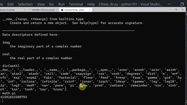 video23: HELP y DIR en Python смотреть онлайн