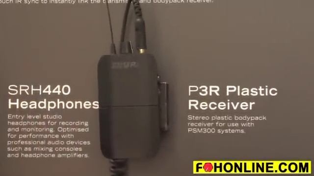 Shure PSM 300 Personal Monitor смотреть онлайн