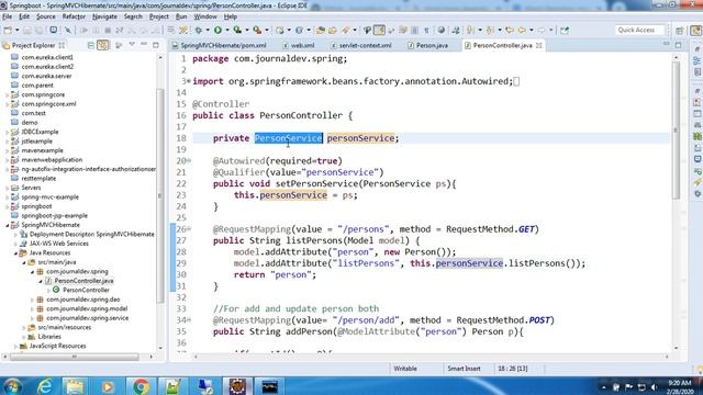 Spring MVC Hibernate Video1 смотреть онлайн