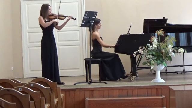 Моцарт. Соната для скрипки и фортепиано F dur KV376 - 1 часть смотреть онлайн
