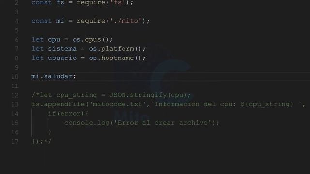 Node.js Tutorial - 5 Require y exports смотреть онлайн