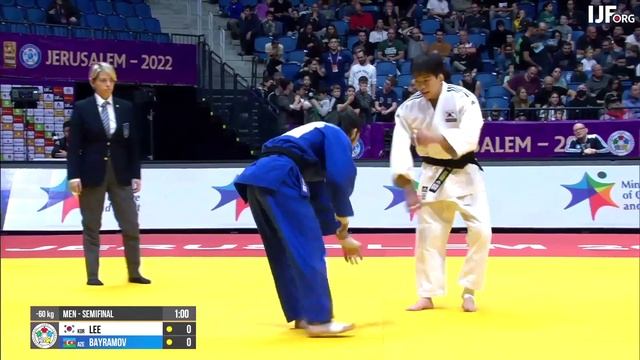 Masters 2022. 60 kg. SF. LEE Harim (KOR) - BAYRAMOV Turan (AZE) смотреть онлайн
