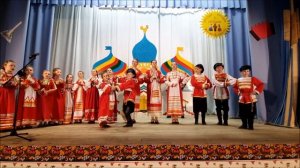 Русская народная песня «В сыром бору тропина». Песенные россыпи в Литвиново 2021.