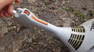 Мотокоса STIHL FS45C,  как завести