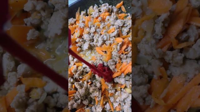 Вкусный ужин за полчаса!😍 #вкусныйрецепт #еда #food #быстроивкусно #ужин #гречка #рецепты #recipe смотреть онлайн