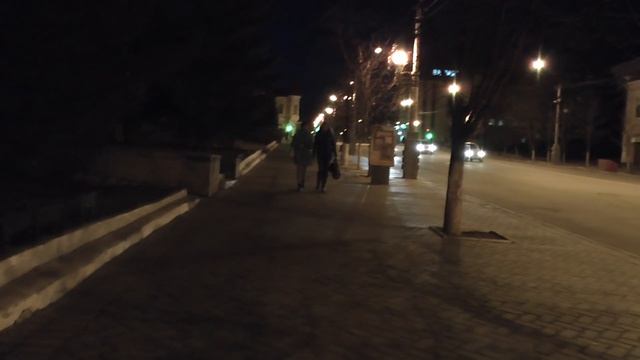 Огни вечернего города ( Старый Оскол)