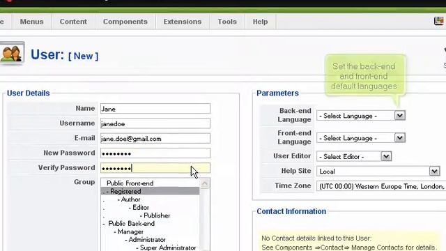 How to Use the User Manager in Joomla смотреть онлайн