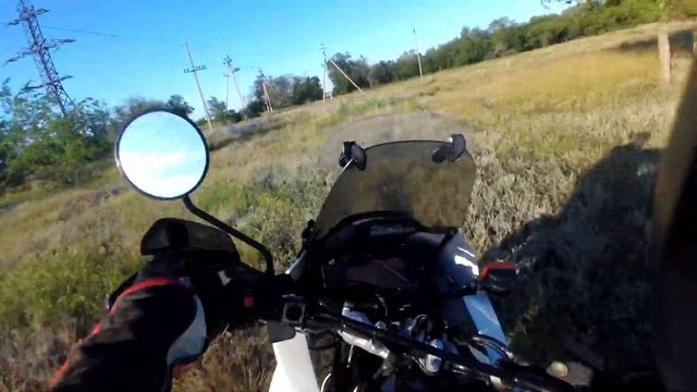 Новая приборка для старой Африки Africa Twin + GR 7