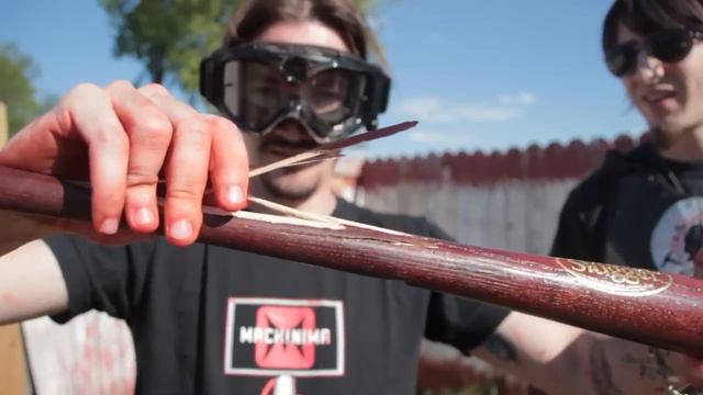 BROOKLYN SMASHER! Baseball bat TORTURE TEST!!! смотреть онлайн