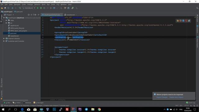 Java. Maven просто и понятно. Зависимости (Dependencies). Скоупы (Scopes). Модули (Modules) - L6 смотреть онлайн
