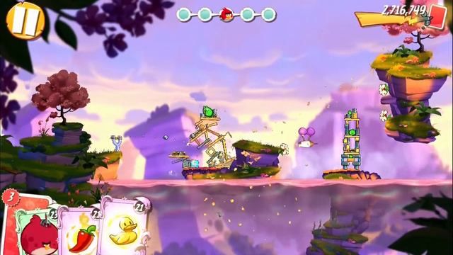 Angry Birds 2 - Rovio PIG CITY HAM FRANCISCO 443 HARD LEVEL Walkthrough смотреть онлайн