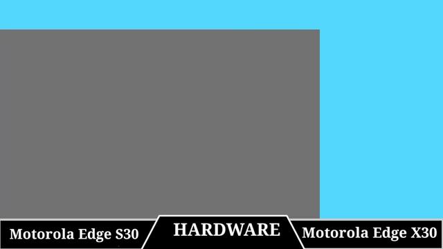 Motorola Moto Edge S30 Vs Motorola Moto Edge X30