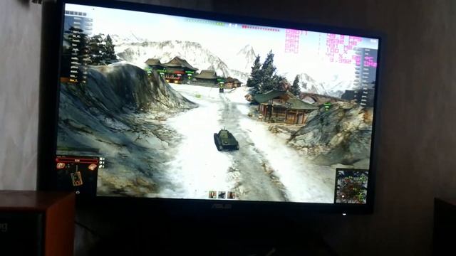 Intel HD Graphics 4400 Core i3 4130 тест встроенной графики, танки World of Tanks 1920x1080 Full HD смотреть онлайн