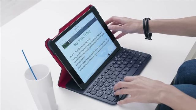 Logitech keyboards for iPad Air смотреть онлайн
