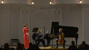 K.Weber - Trio for flute, cello and piano in G minor/К.Вебер-Трио для флейты,виолончели и фортепиан