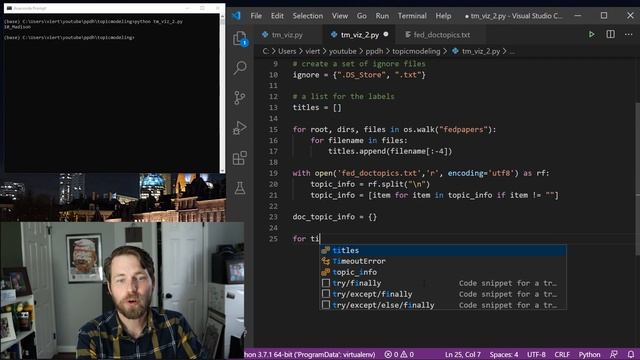 Practical Python for DH: Topic Modeling Visualization смотреть онлайн