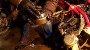 Замена обгонной муфты Motoland XR250 | Motorcycle repair Motoland XR250