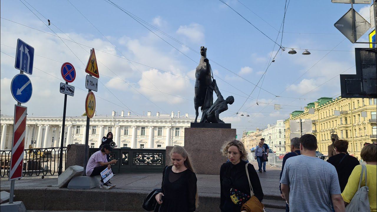 Санкт-Петербург. Прогуляемся по Невскому проспекту. смотреть онлайн